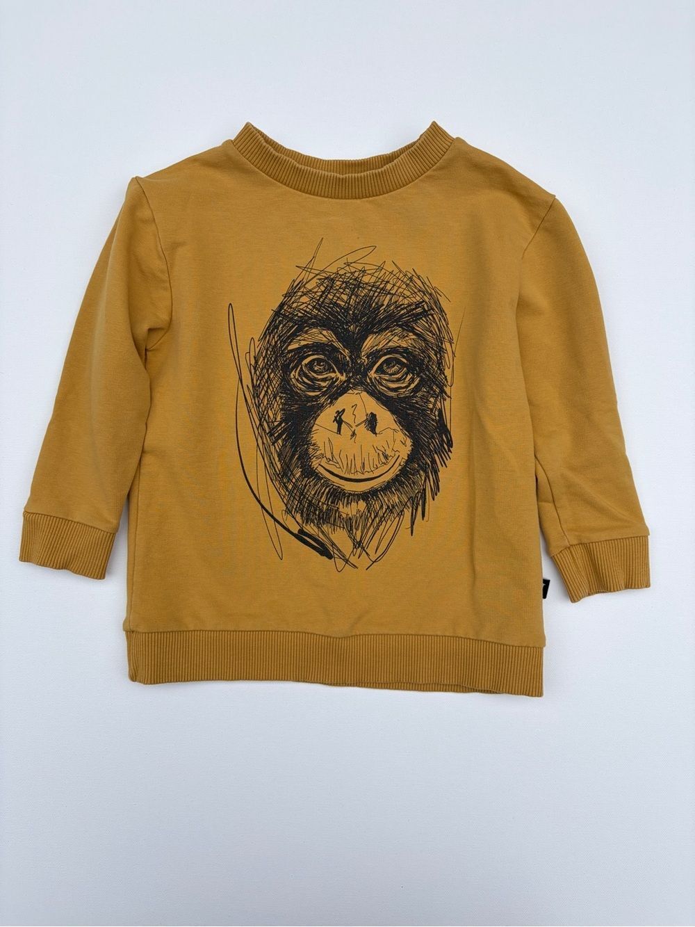 Moi 2-3y Crewneck Sweatshirt with Orangutan Graphic